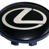 Колпачок на литые диски Lexus 58/50/11 хром/черный 