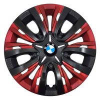 Изображение товара Колпаки колесные BMW Lion Carbon Red Mix 16