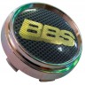 Заглушка ступицы BBS 66/62/9 карбон золото