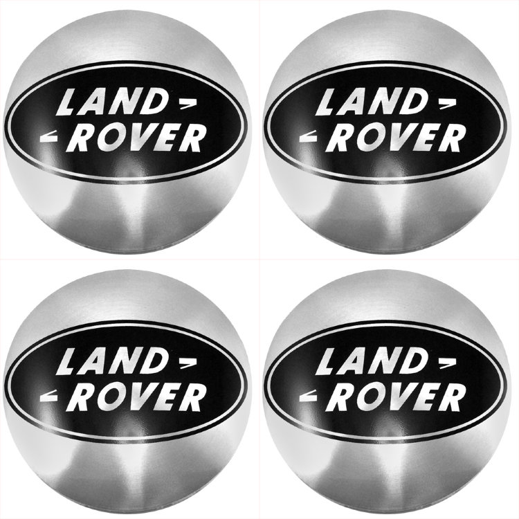 Наклейки на диски Land rover steel сфера 56 мм с юбкой