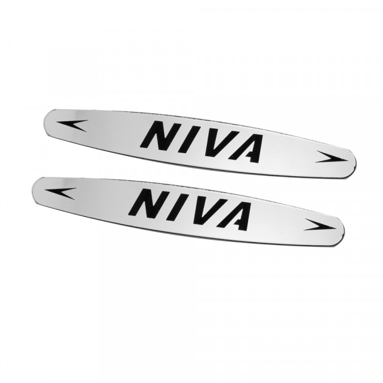 Наклейка на ручки Niva светлые 
