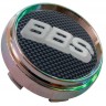 Заглушка ступицы BBS 66/62/9 хром карбон
