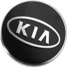 Колпачок ступицы KIA 65/56/12 стикер черный