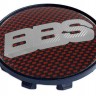 Колпачок на литые диски BBS 58/50/11 красный/хром