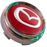 Заглушка ступицы Mazda 66/62/9 красный 