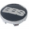 Колпачок на диски BBS 61/56/10 4M0-601-170-JG3 карбон и хром 