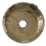 Колпачок на диски Volvo 60/56/9 хром-черный конус  