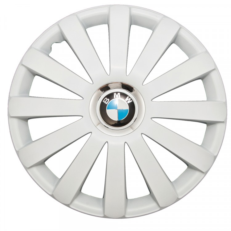 Колпаки колесные R15 БМВ SPR Pro White 