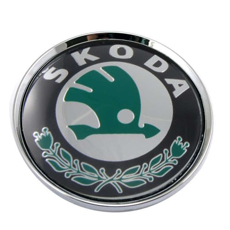 Колпачок ступицы Skoda 63/58/8 зеленый/черный 