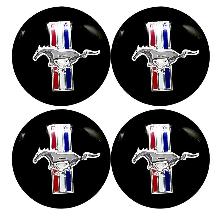 Наклейки на диски Ford Mustang сфера 56 мм