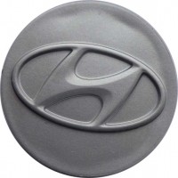 Изображение товара Колпачок на диски Hyundai 65/60/12, серебристый 