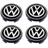 Колпачок литого диска Volkswagen 63/56/10 черный