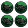 Заглушка ступицы диска Land Rover 74/69/12 зелёный хром 