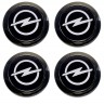 Комплект колпачков для диска Opel 63/56/12 black  