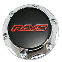 Изображение товара Заглушка литого диска Rays (64/56/9) red-black
