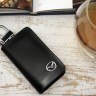 Чехол для ключей Mazda кожа гладкая премиум