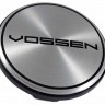 Колпачок ступицы VOSSEN 70/58/13 серебро с черным