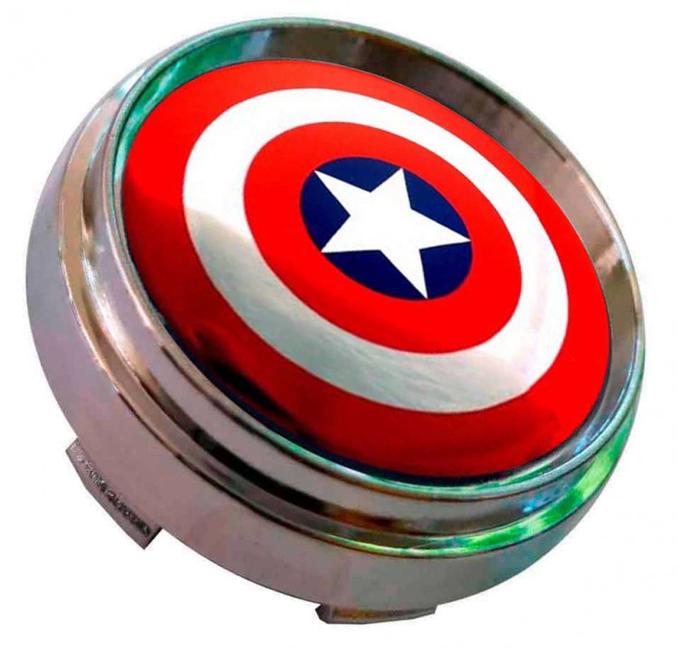Заглушка ступицы Captain America 66/62/9 