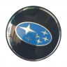 Колпак литого диска Subaru 68/65/12 черный с синим