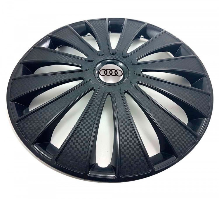 Колпак на колеса Audi R16 GMK Carbon 1503038 черный