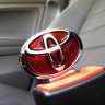 Заглушка ремня безопасности с логотипом Toyota хром