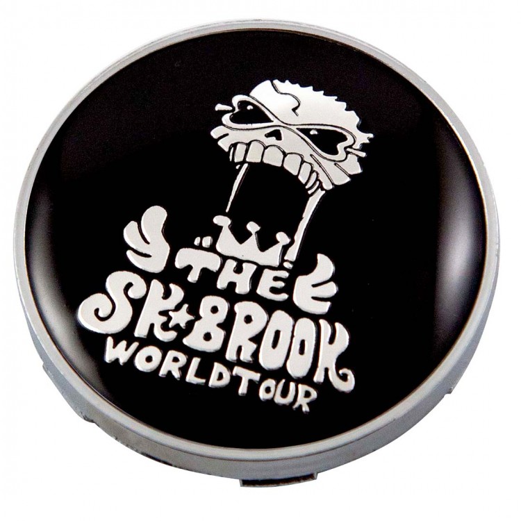Колпачок ступицы THE SK BROOK 60/56/9 черный-хром 