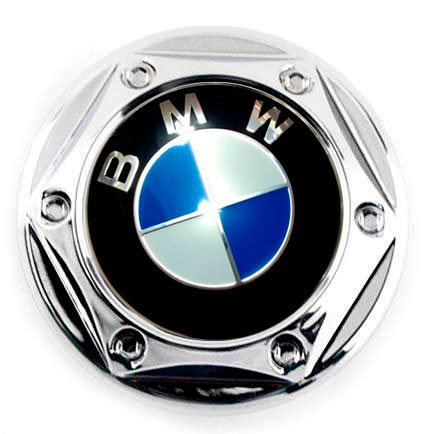 Колпачок на диски BMW 68/62/10 хром гайка 