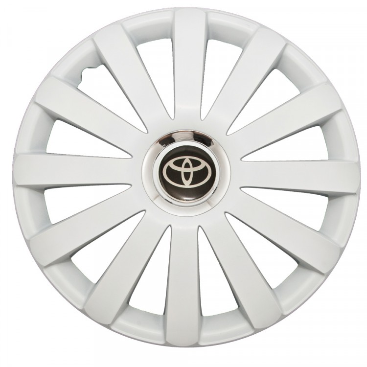 Колпаки колесные R17 Toyota SPR Pro White Nylon