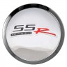 Заглушки для диска со стикером SSR-Wheels (64/60/6) хром