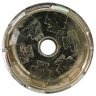Колпачок на диски Vossen 69/65/10 silver конус  