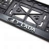 Рамка под номер автомобиля Lada