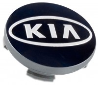 Изображение товара Вставка диска KIA 55/51/10 черный стикер