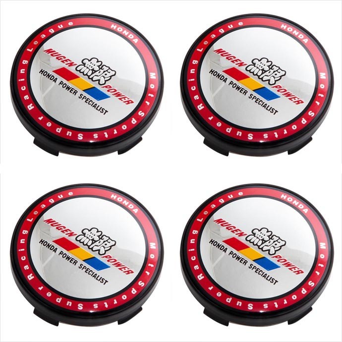 Колпачки ступичные Honda mugen power 60/56/9 хром