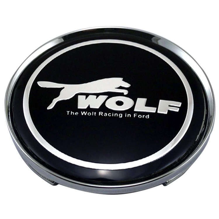 Колпачки на диски Ford Wolf 65/60/12 черный 