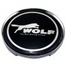 Колпачки на диски Ford Wolf 65/60/12 черный 