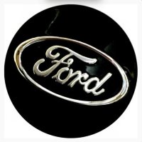 Изображение товара Колпачок на диски Replica Ford 59/55/12 черный-хром