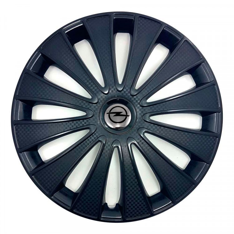 Колпак на колеса Opel GMK Carbon R13 1525030 черный