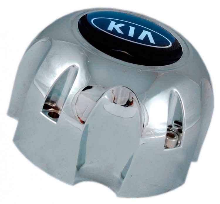 Колпачок на диски KIA MG-P1074H3 хром-черный   