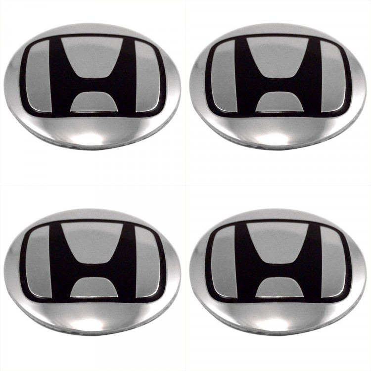 Наклейки на диски Honda steel сфера 60 мм  